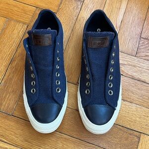 CONVERSE Chuck Taylor All Star Laceless Low Top Sneaker, Size 9